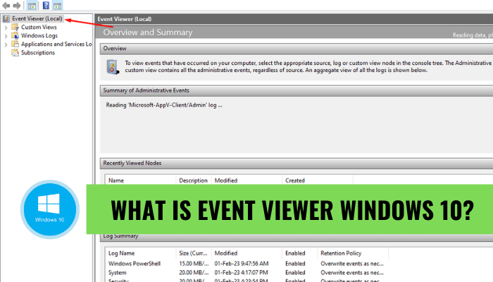 What is Event Viewer Windows 10? - keysdirect.us