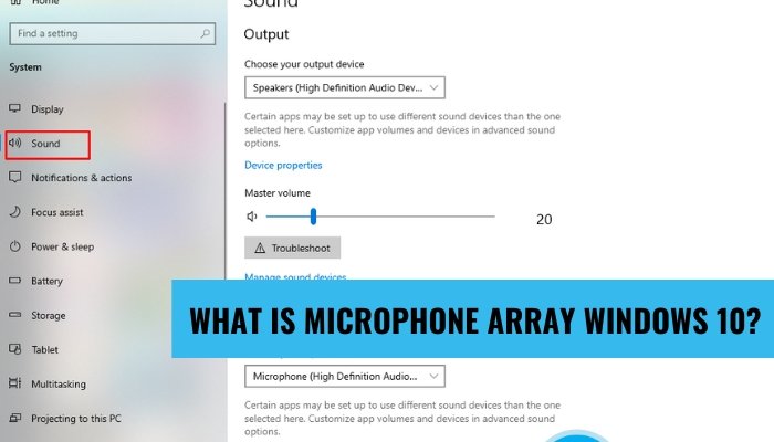 What is Microphone Array Windows 10? - keysdirect.us