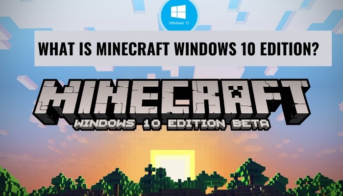 What is Minecraft Windows 10 Edition? - keysdirect.us