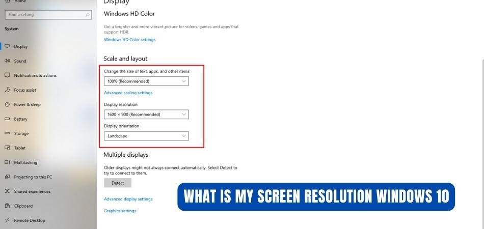 What is My Screen Resolution Windows 10? - keysdirect.us