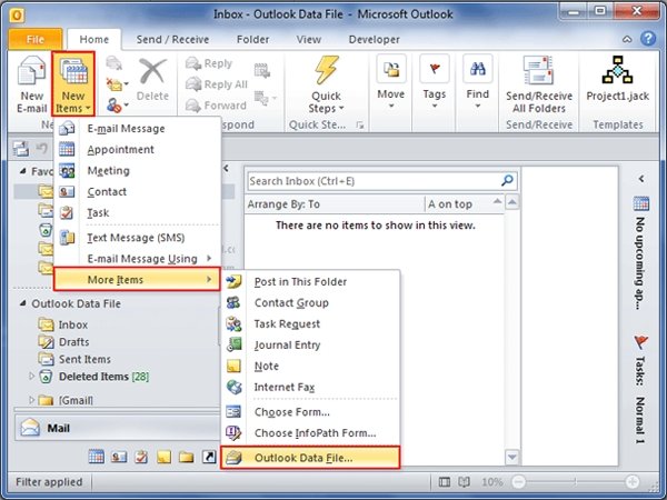 What is Outlook Data File? - keysdirect.us