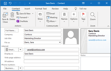 Where Are My Outlook Contacts? - keysdirect.us