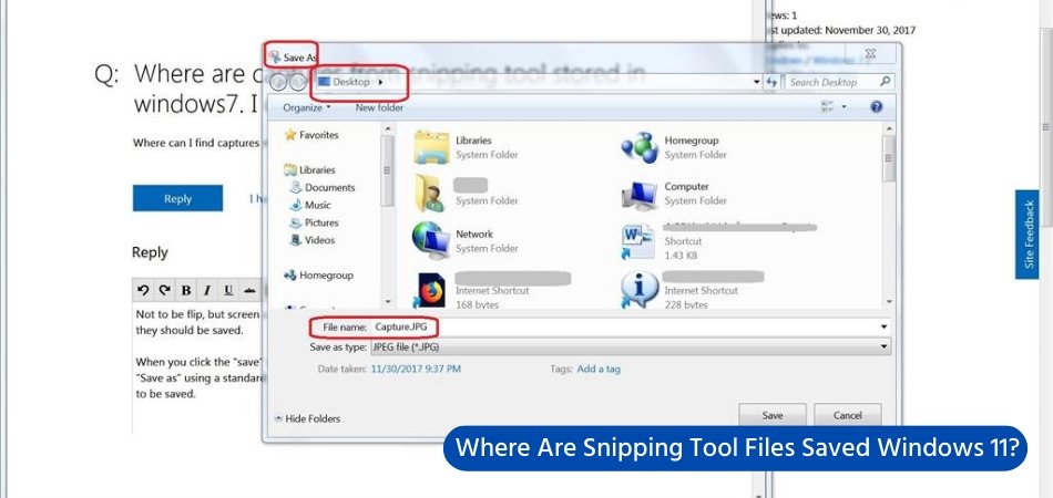 Where Are Snipping Tool Files Saved Windows 11? - keysdirect.us