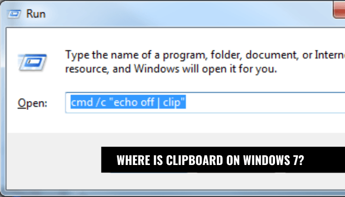 Where is Clipboard on Windows 7? - keysdirect.us
