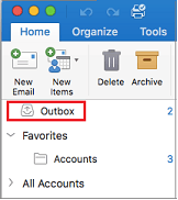 Where is My Outbox in Outlook? - keysdirect.us