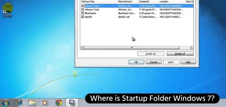 Where is Startup Folder Windows 7? - keysdirect.us