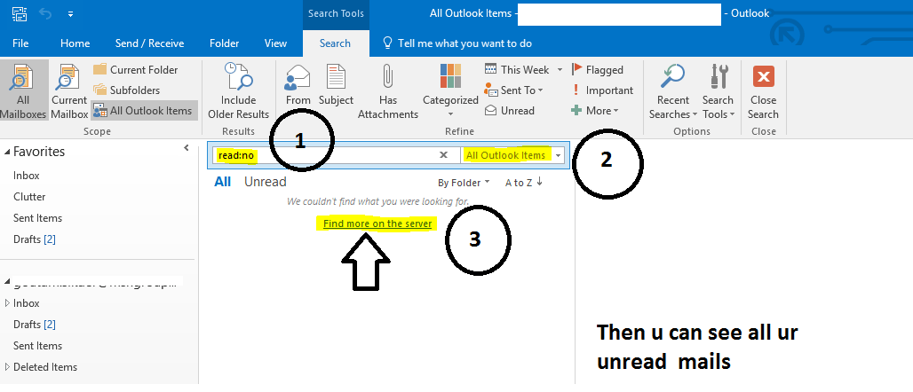 Why Does My Outlook Always Show 1 Unread Message? - keysdirect.us