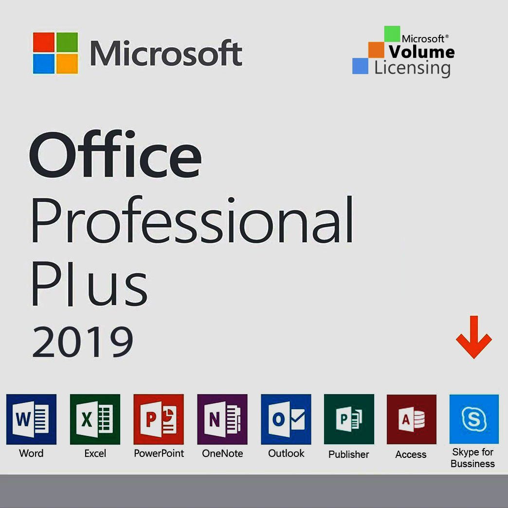 Microsoft Office Professional Plus 2019 Product Key FPP Retail. - keysdirect.us